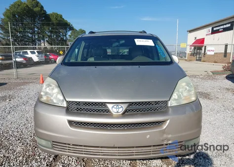 2004 Toyota Sienna Xle из США, поврежденный, VIN 5TDZA22CX4S109592